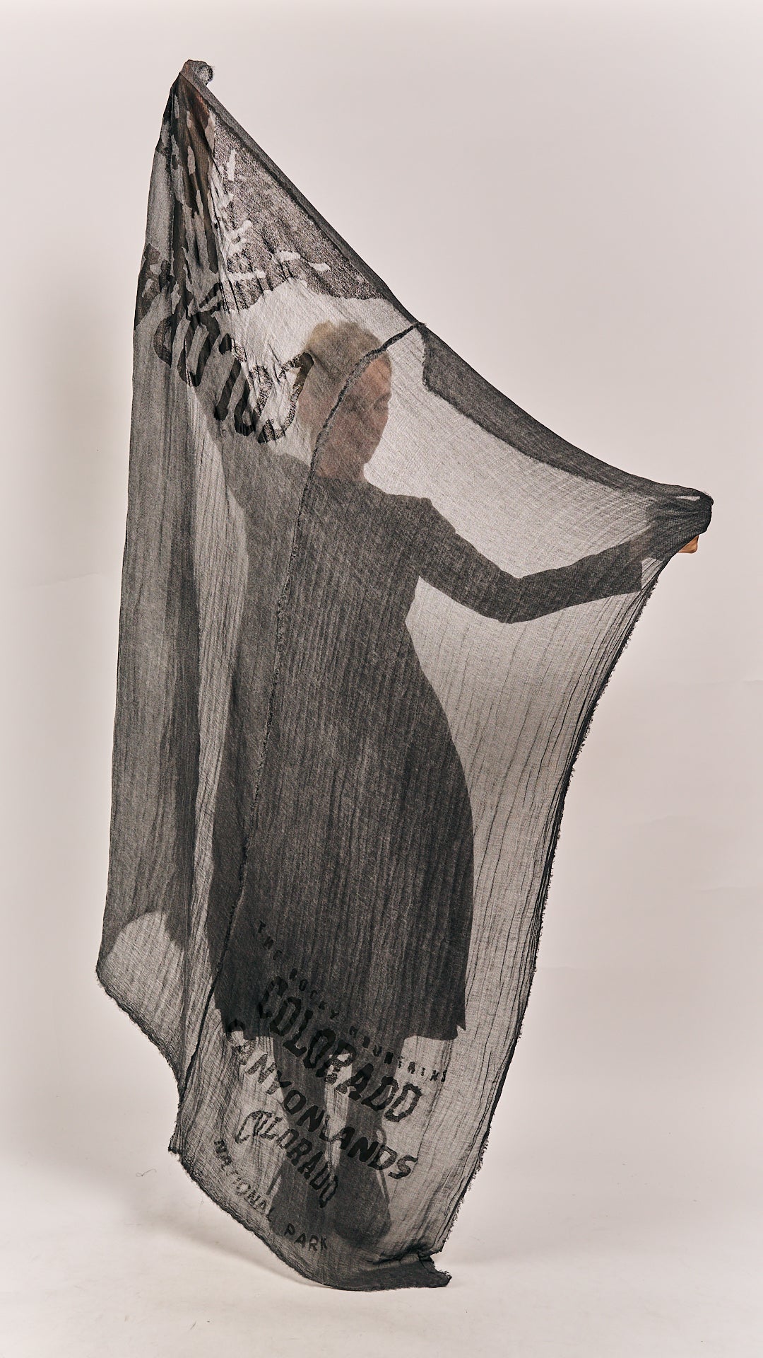 Rundholz Black Label Shawl Black Print