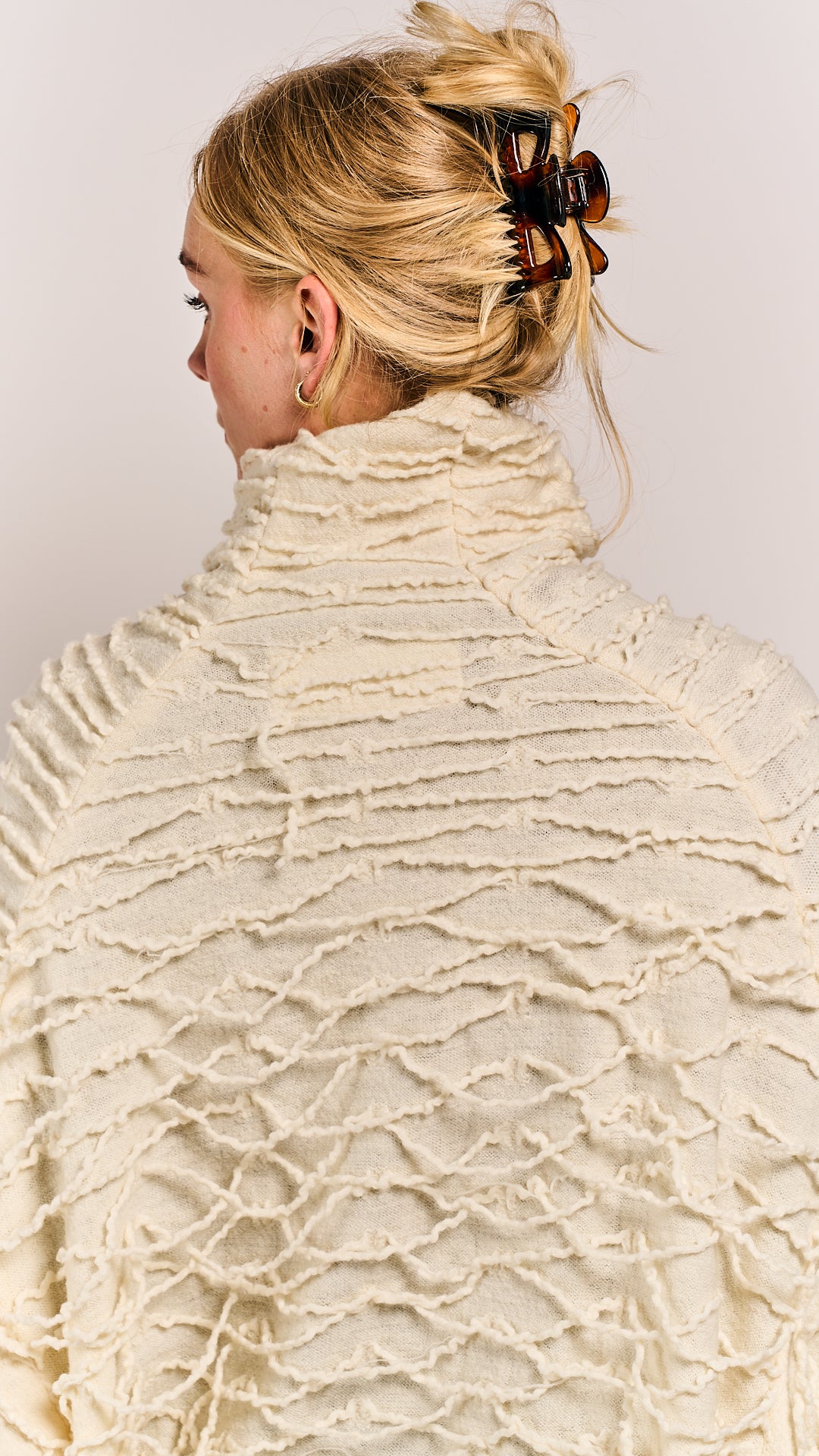 Rundholz DIP Pullover Ivory