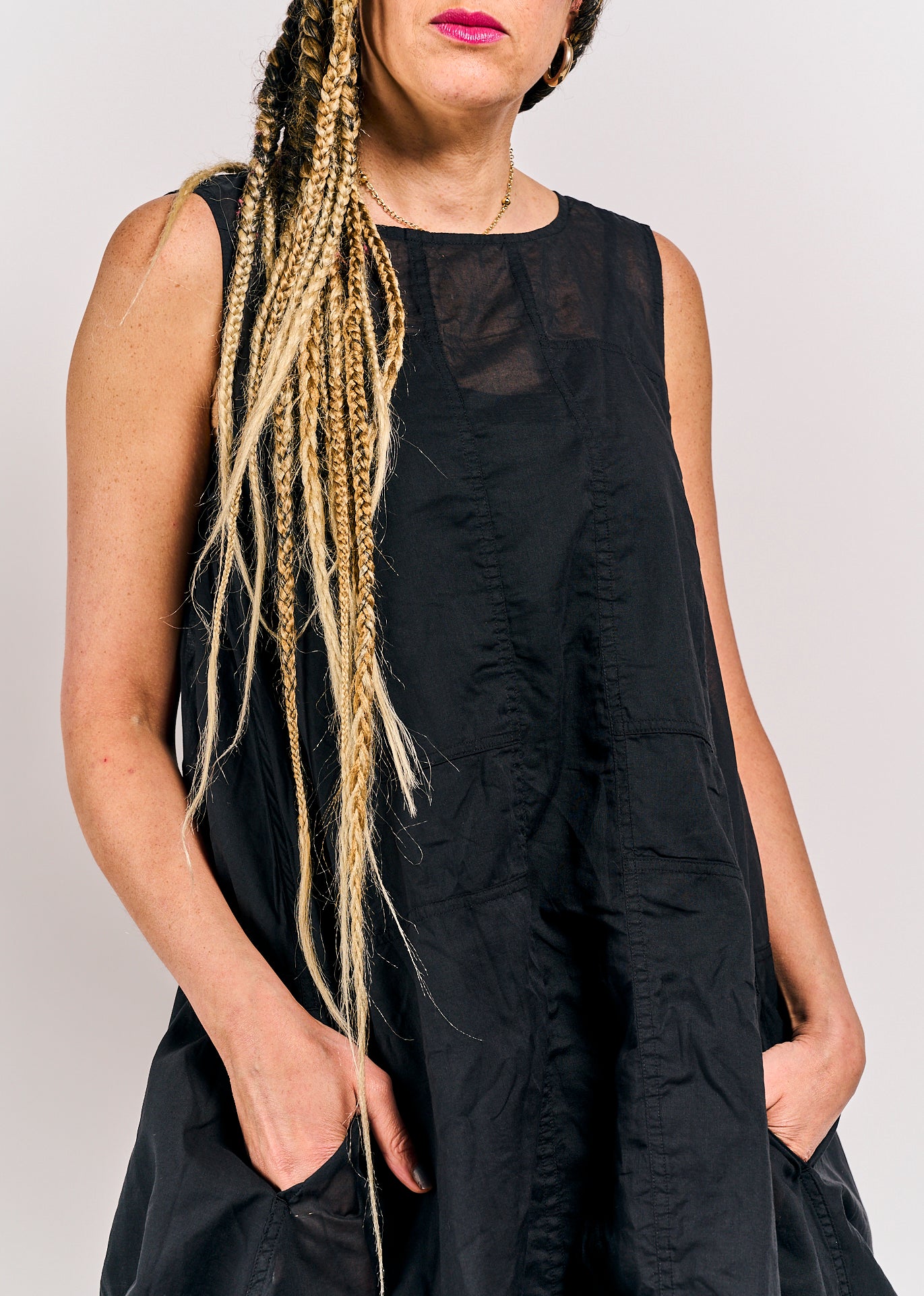 DIP Dress Black Paper
