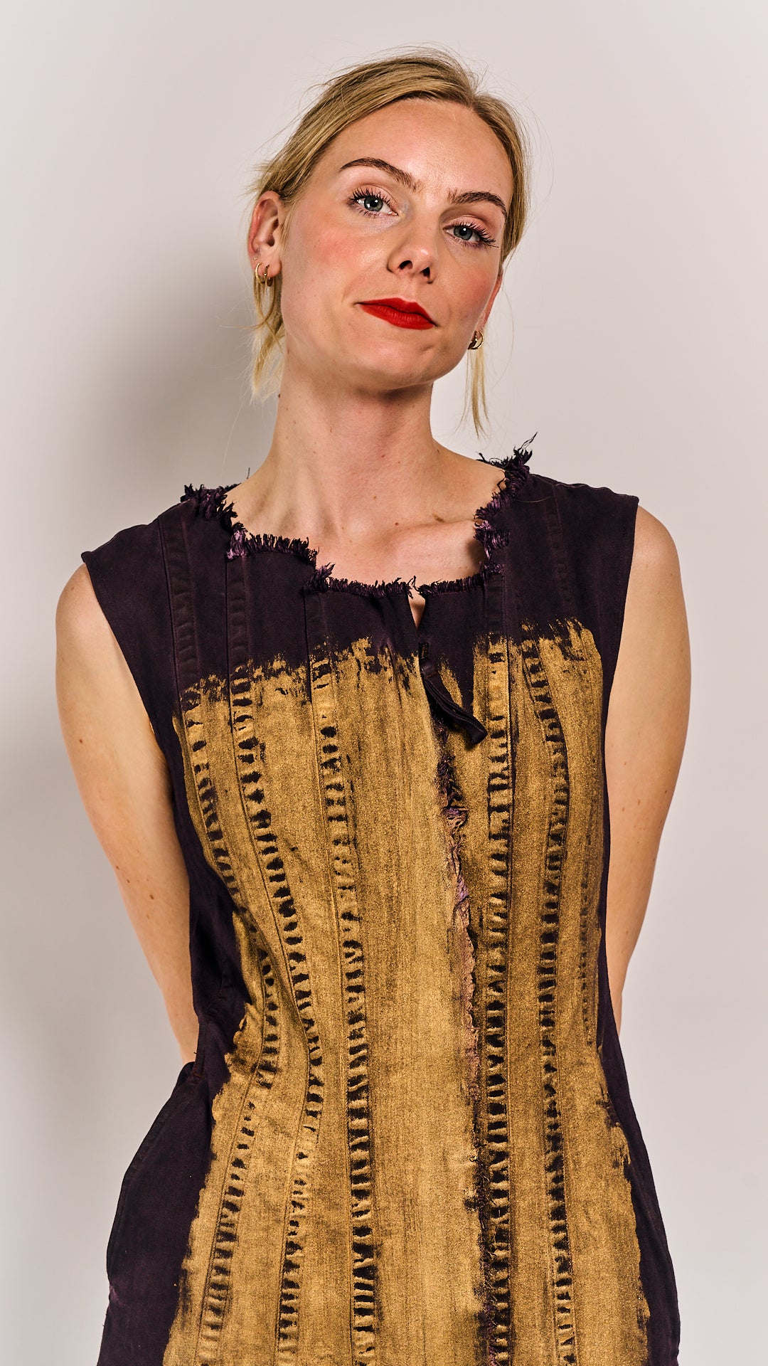 Rundholz Mainline Dress Purple Gold
