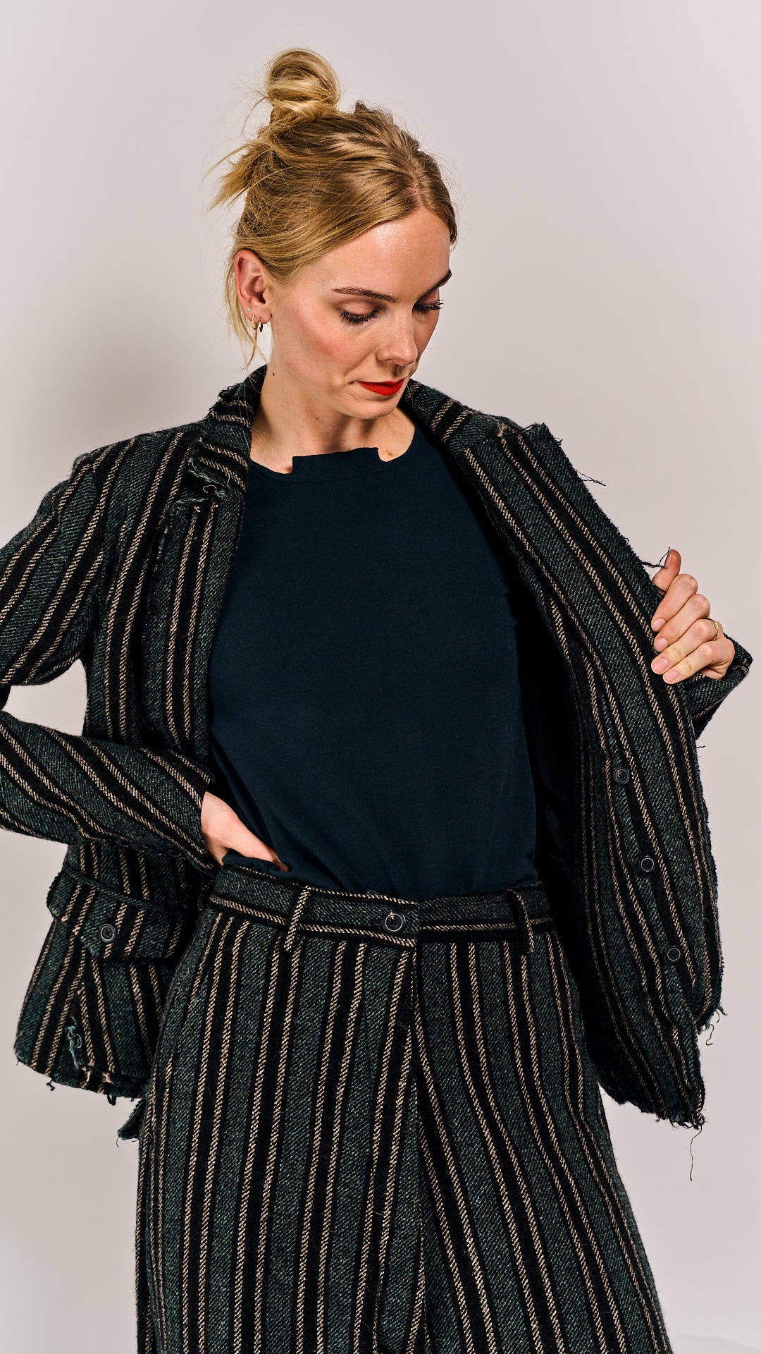 Rundholz Mainline Jacket Petrol Stripe