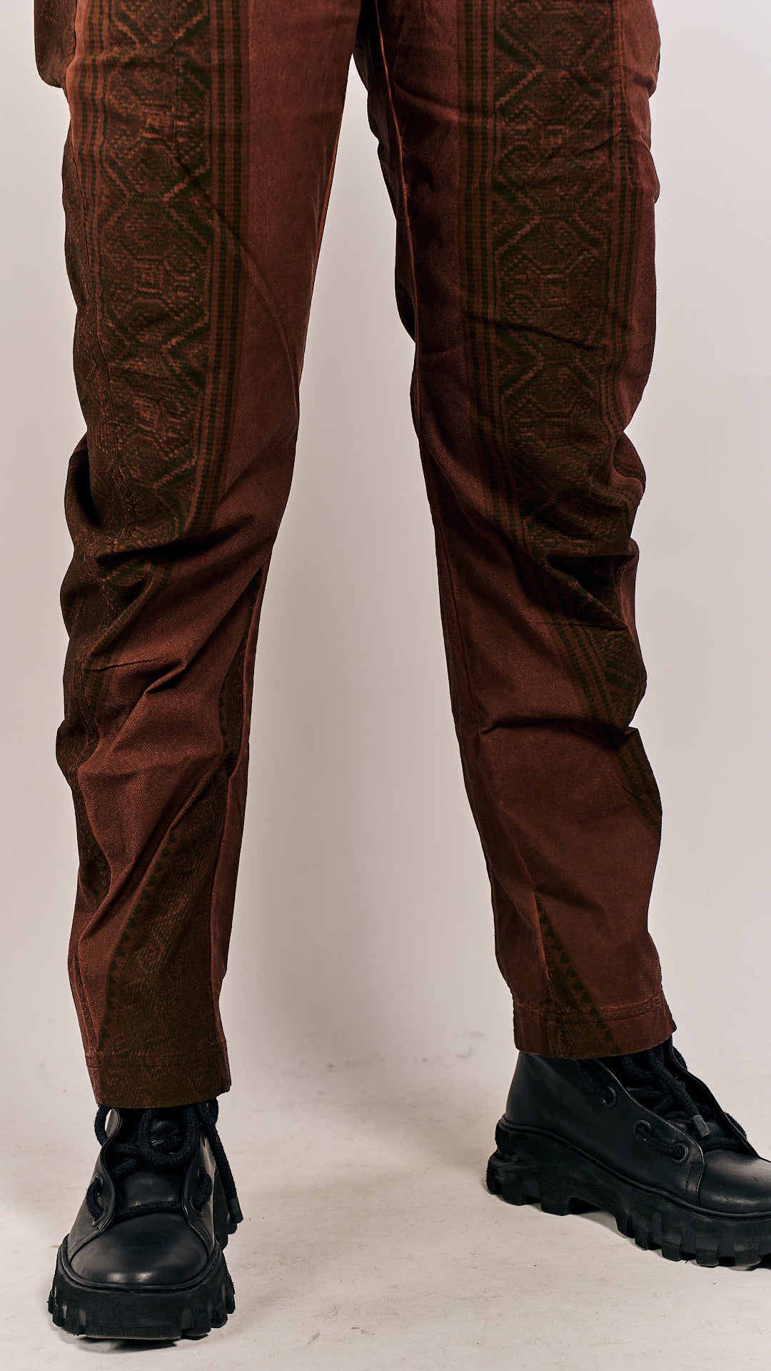 Rundholz DIP Trousers Henna Cloud Stripe