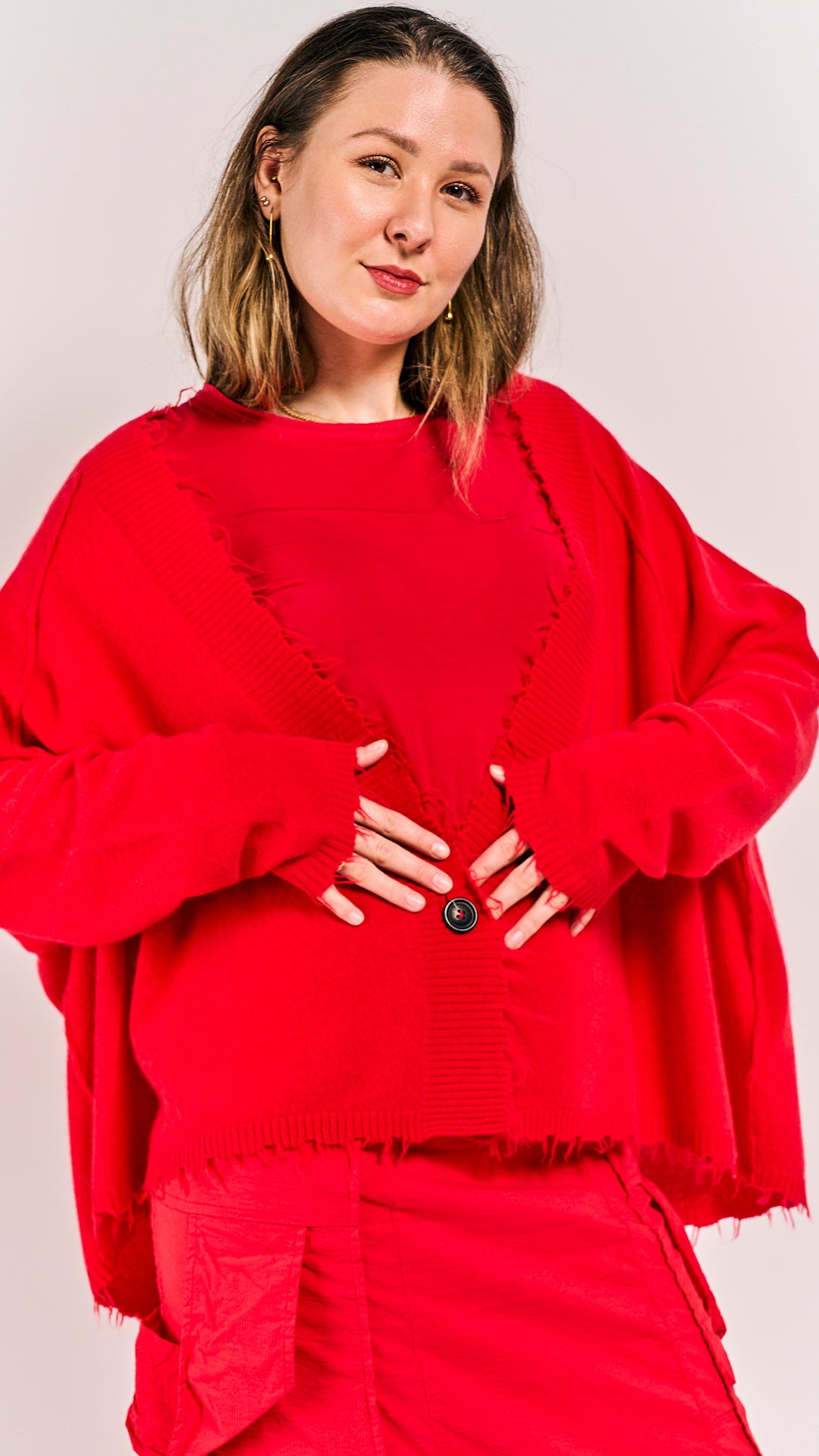 Rundholz Mainline Cardigan Ketchup