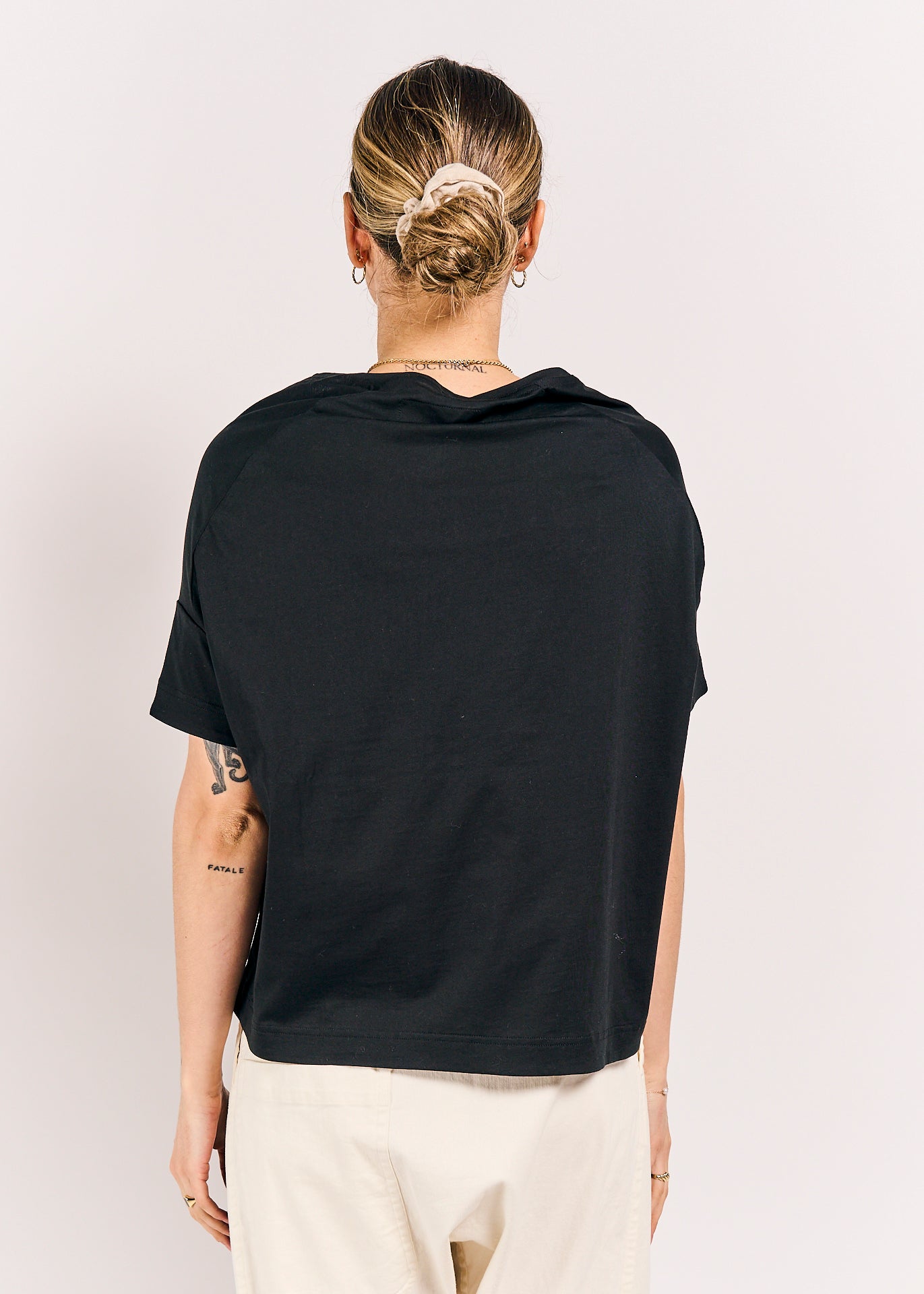 Rundholz DIP Shirt Black/Black Print
