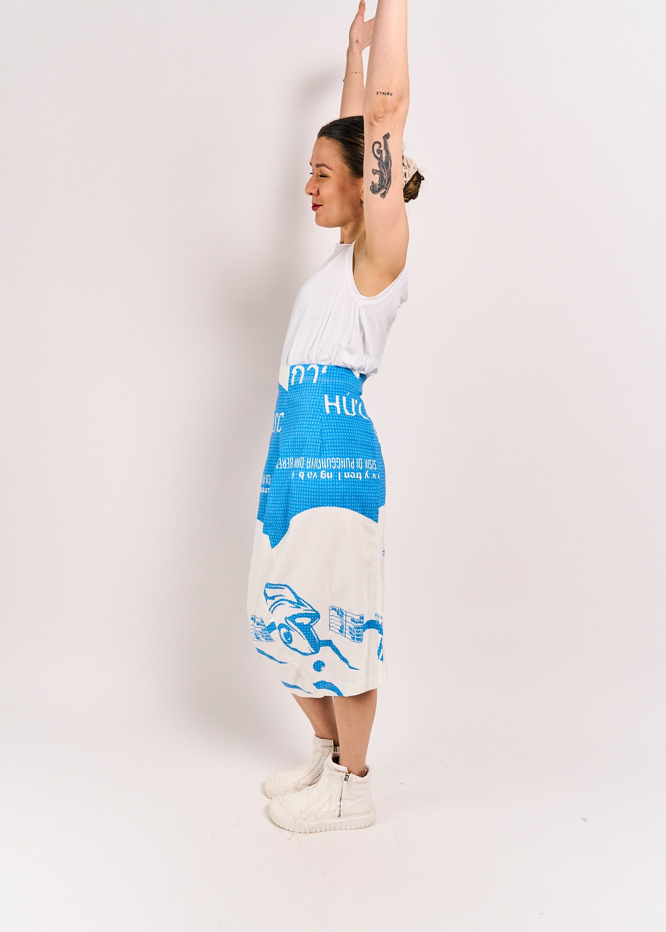 Rundholz Black Label Skirt Malibu Print size Extra Small