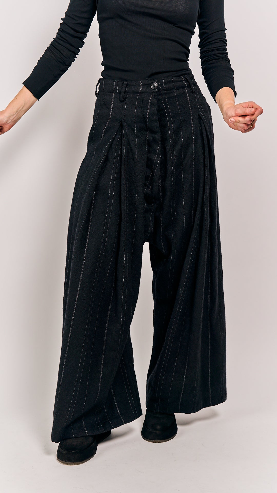 Rundholz Mainline Trousers Black Stripe