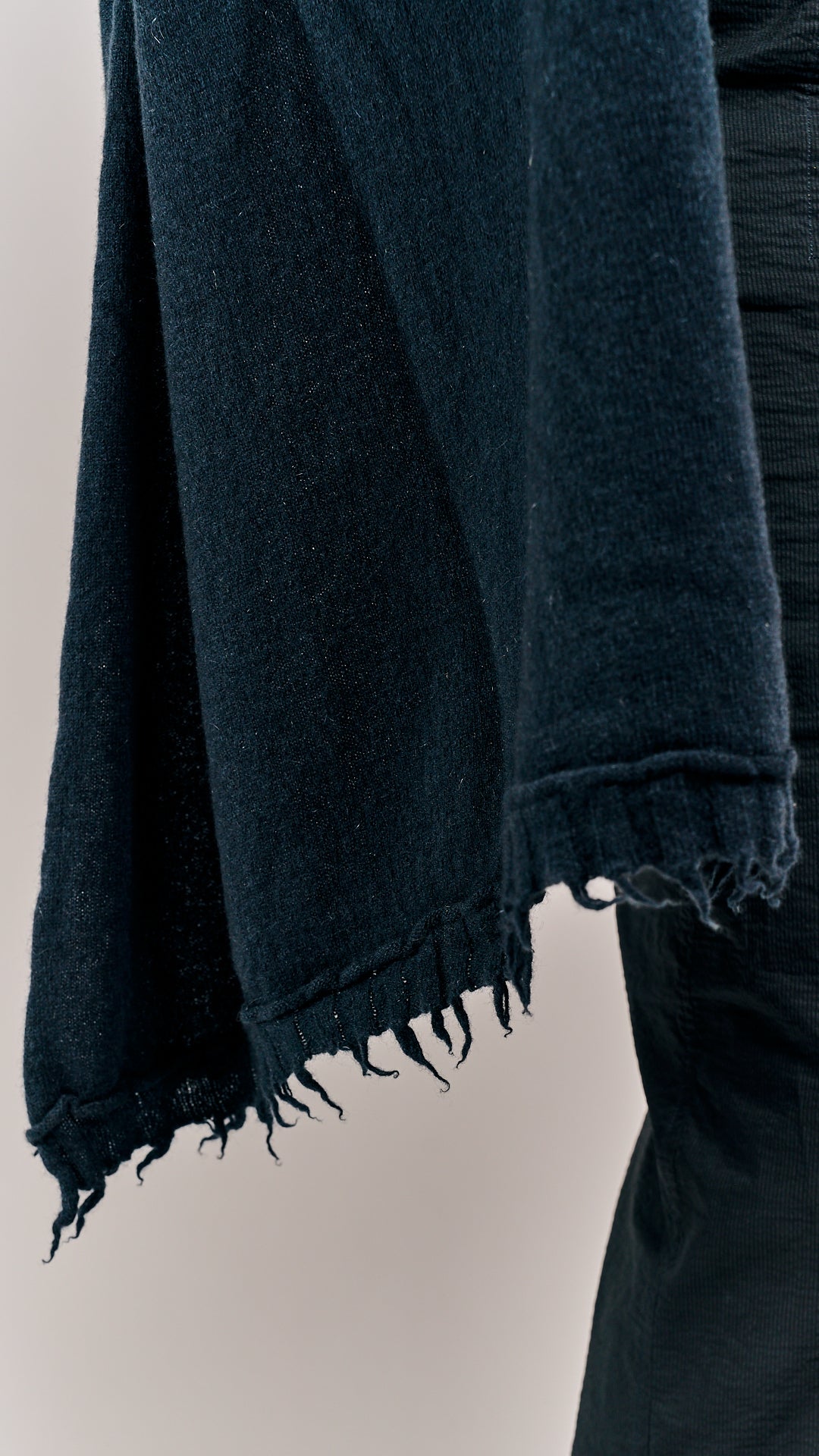 Rundholz Mainline Cashmere Shawl Petrol