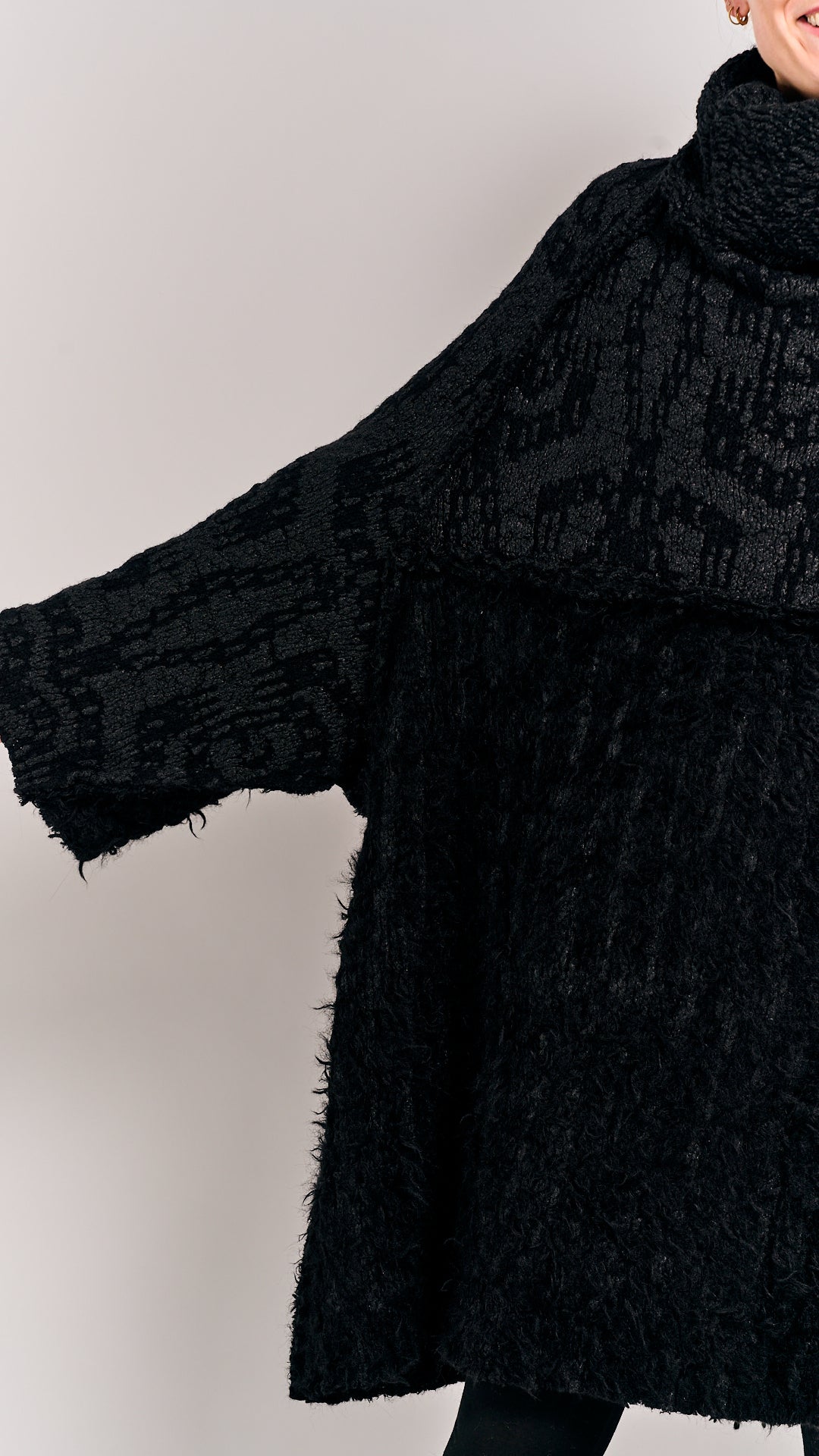 Rundholz DIP Dress Black/Black