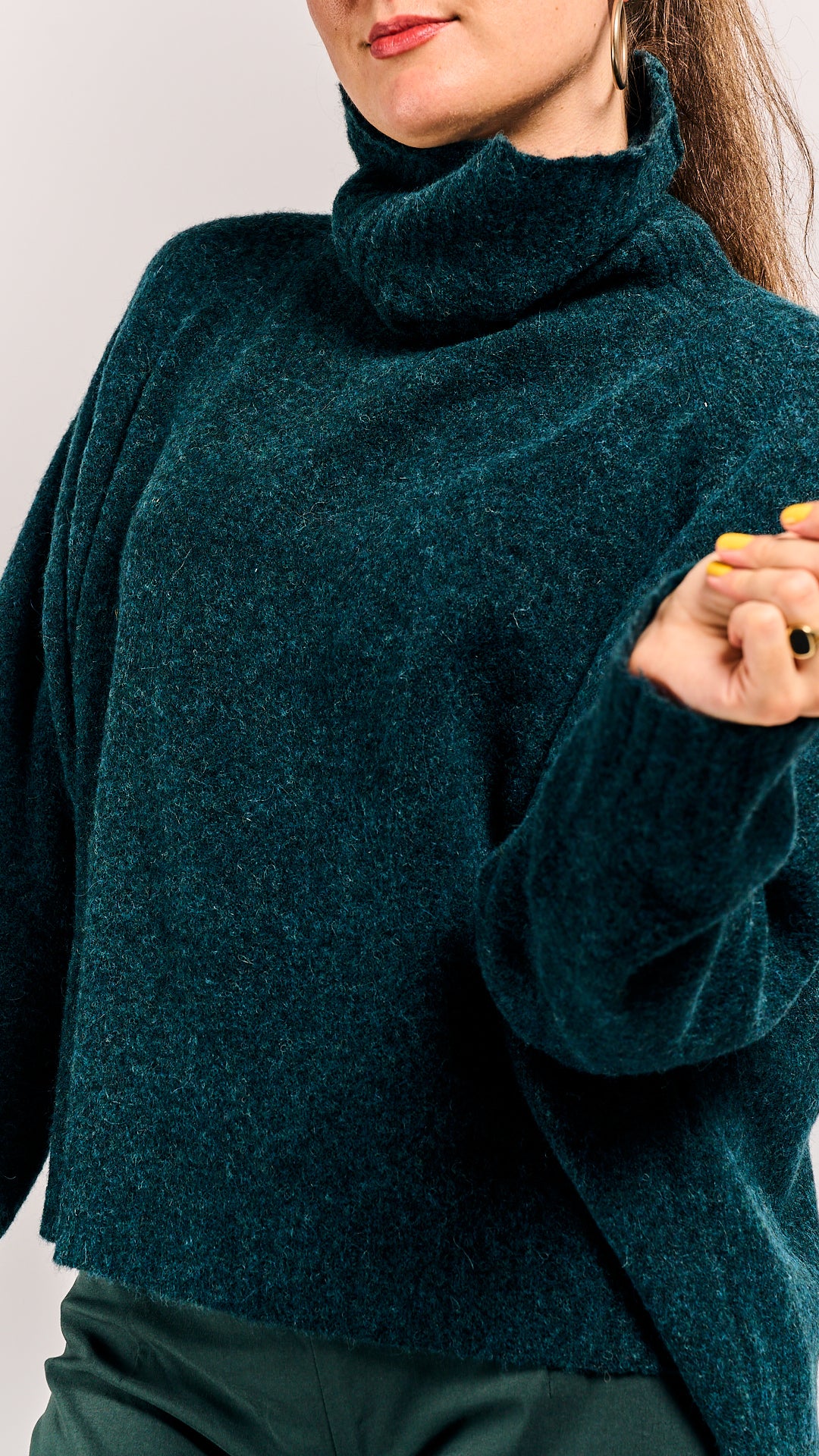Rundholz Black Label Pullover Forest Melange