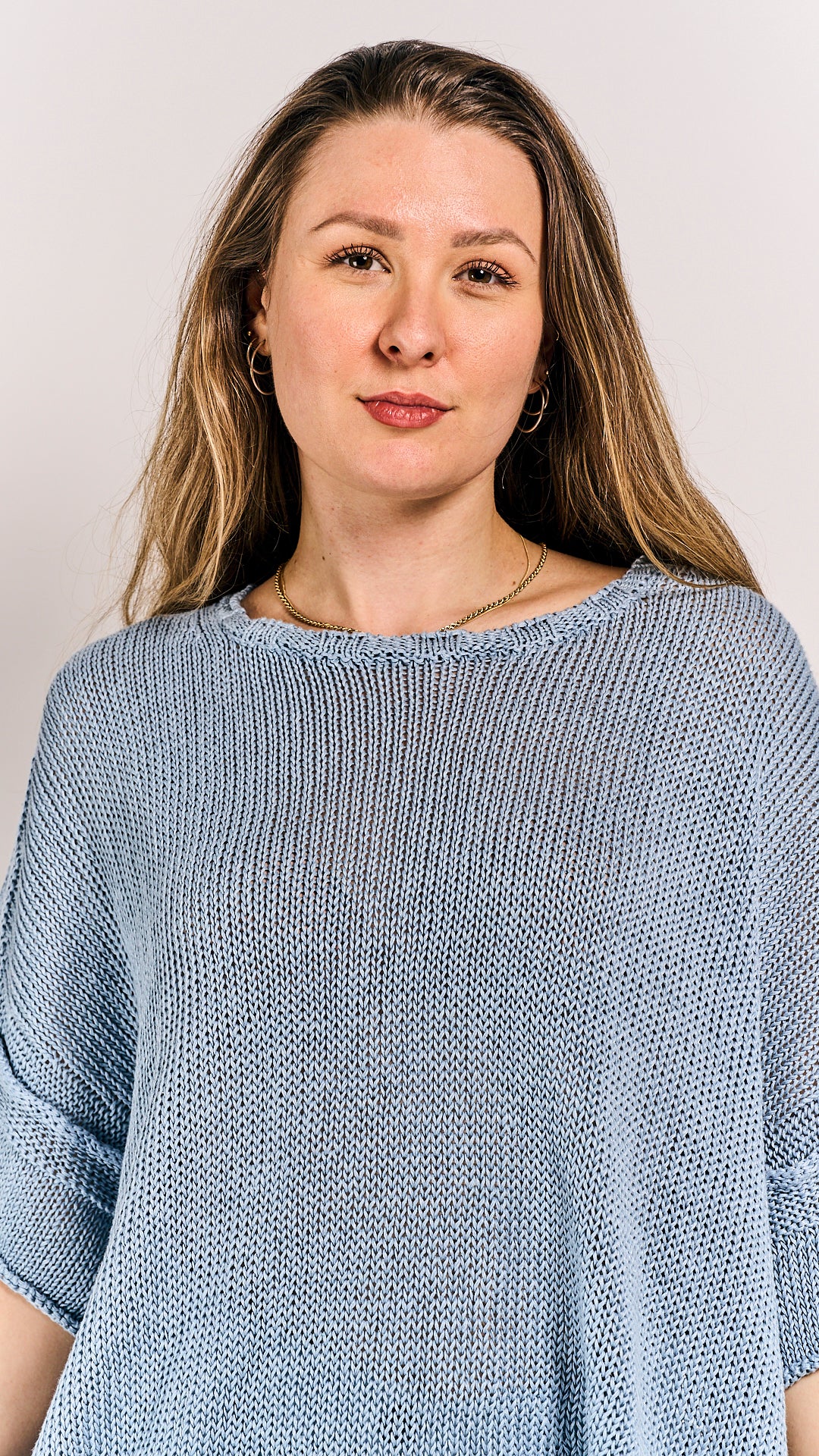 Rundholz DIP Pullover Sky