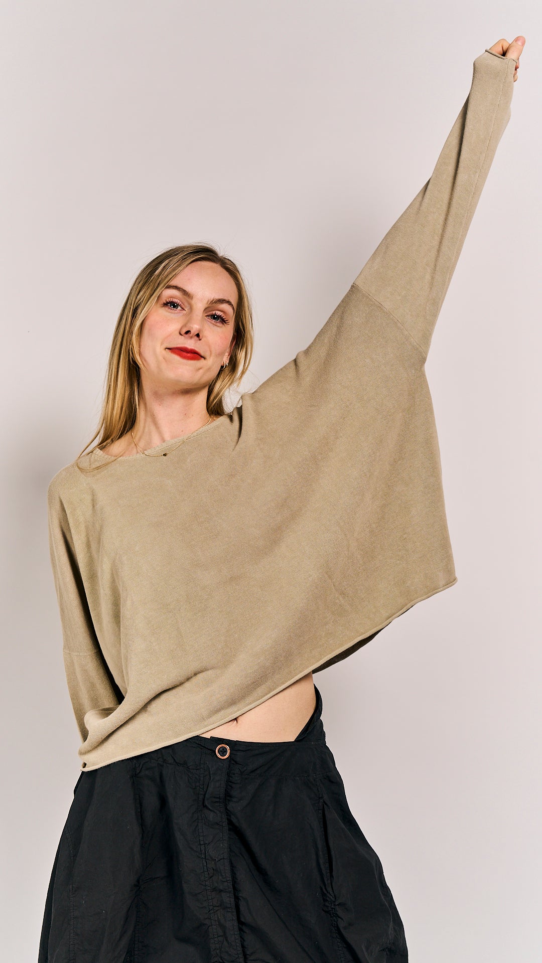 Rundholz DIP Pullover Linen Fog
