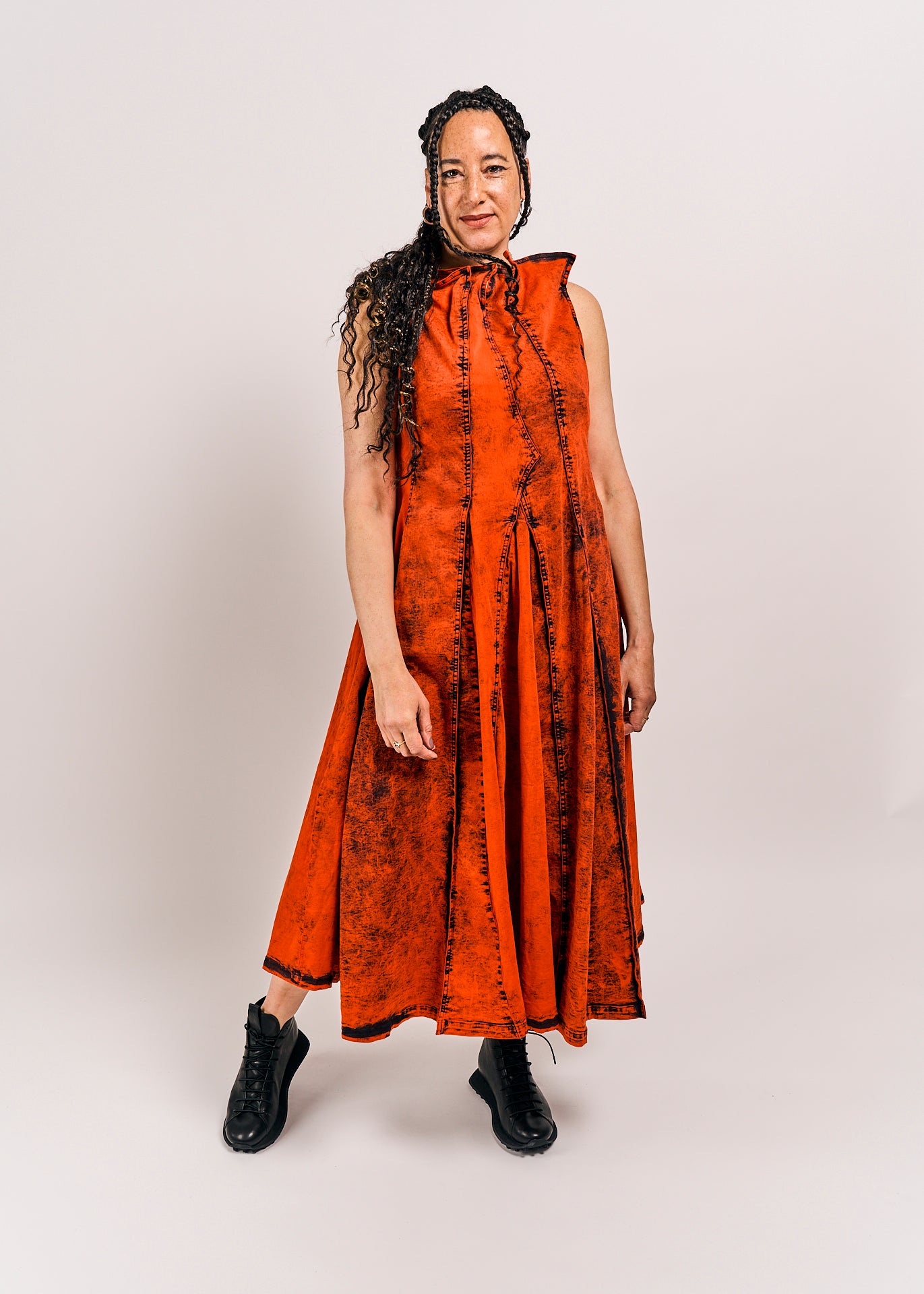 Rundholz DIP Dress Mandarin Dye