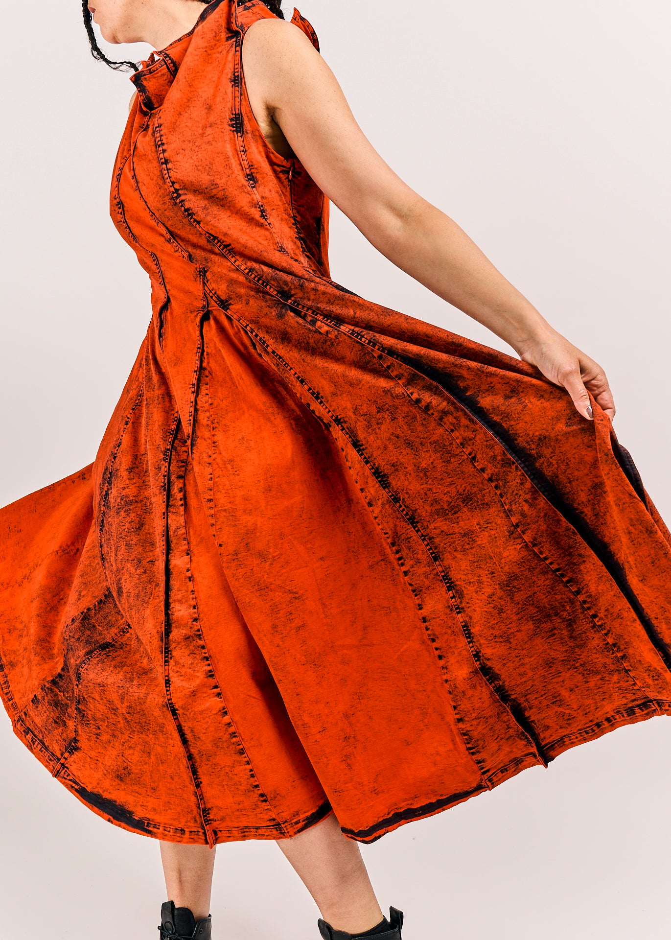 Rundholz DIP Dress Mandarin Dye