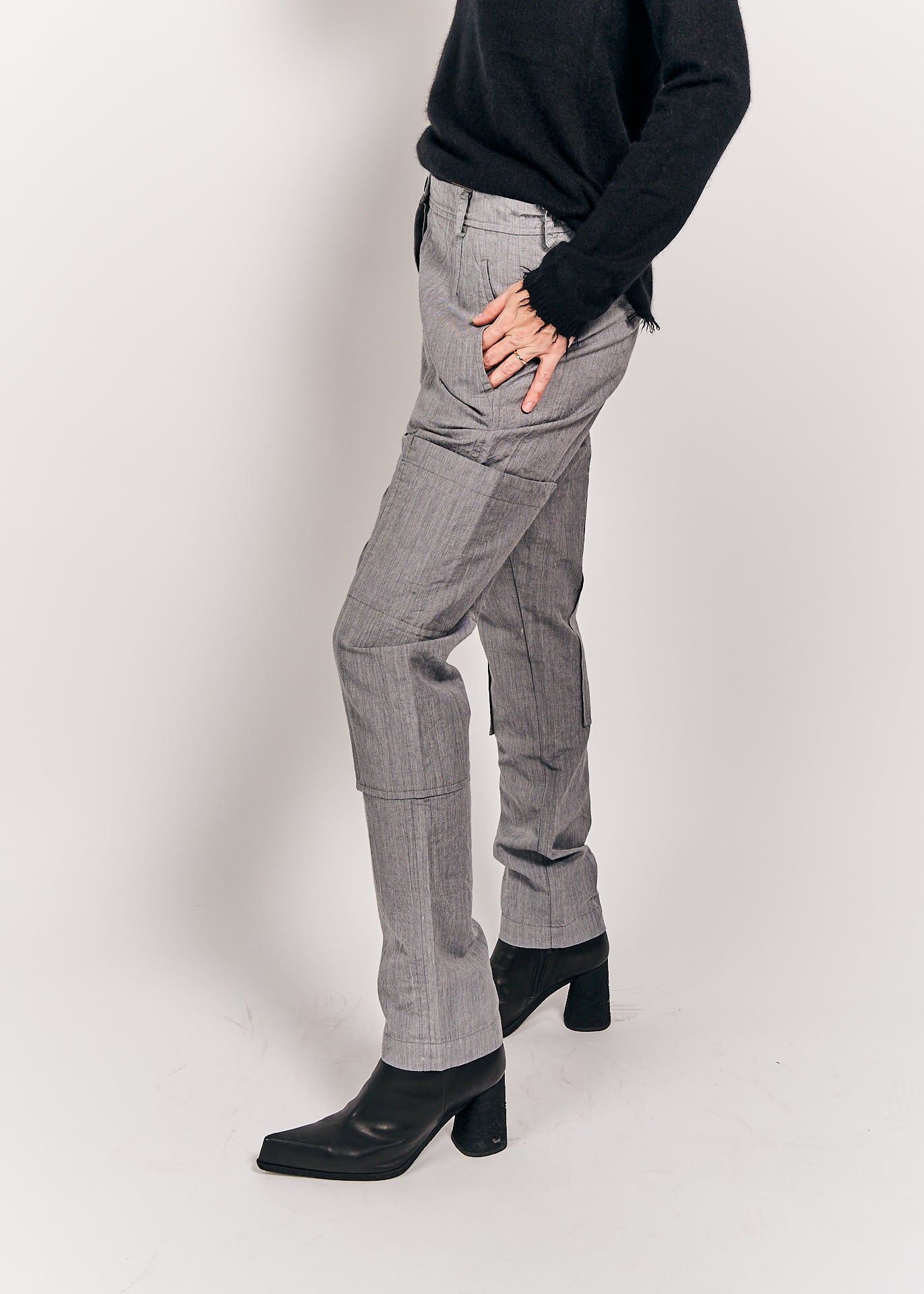 Rundholz DIP Trousers Pencil Melange size Small