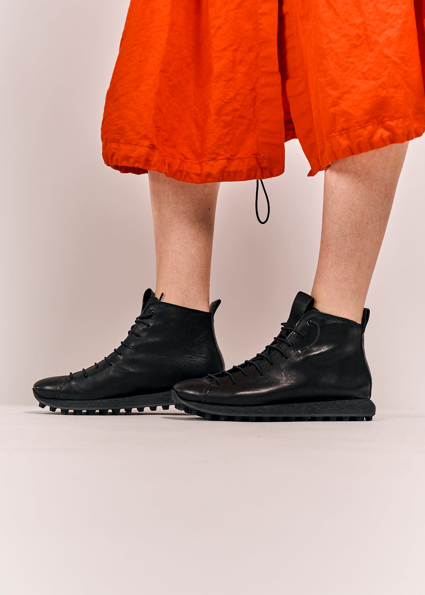 Puro Leather Sneakers Home Base Black