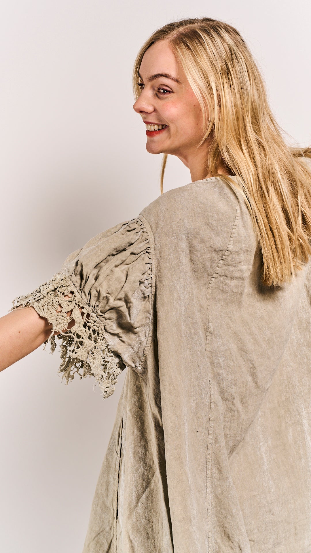 Rundholz DIP Dress Linen Fog