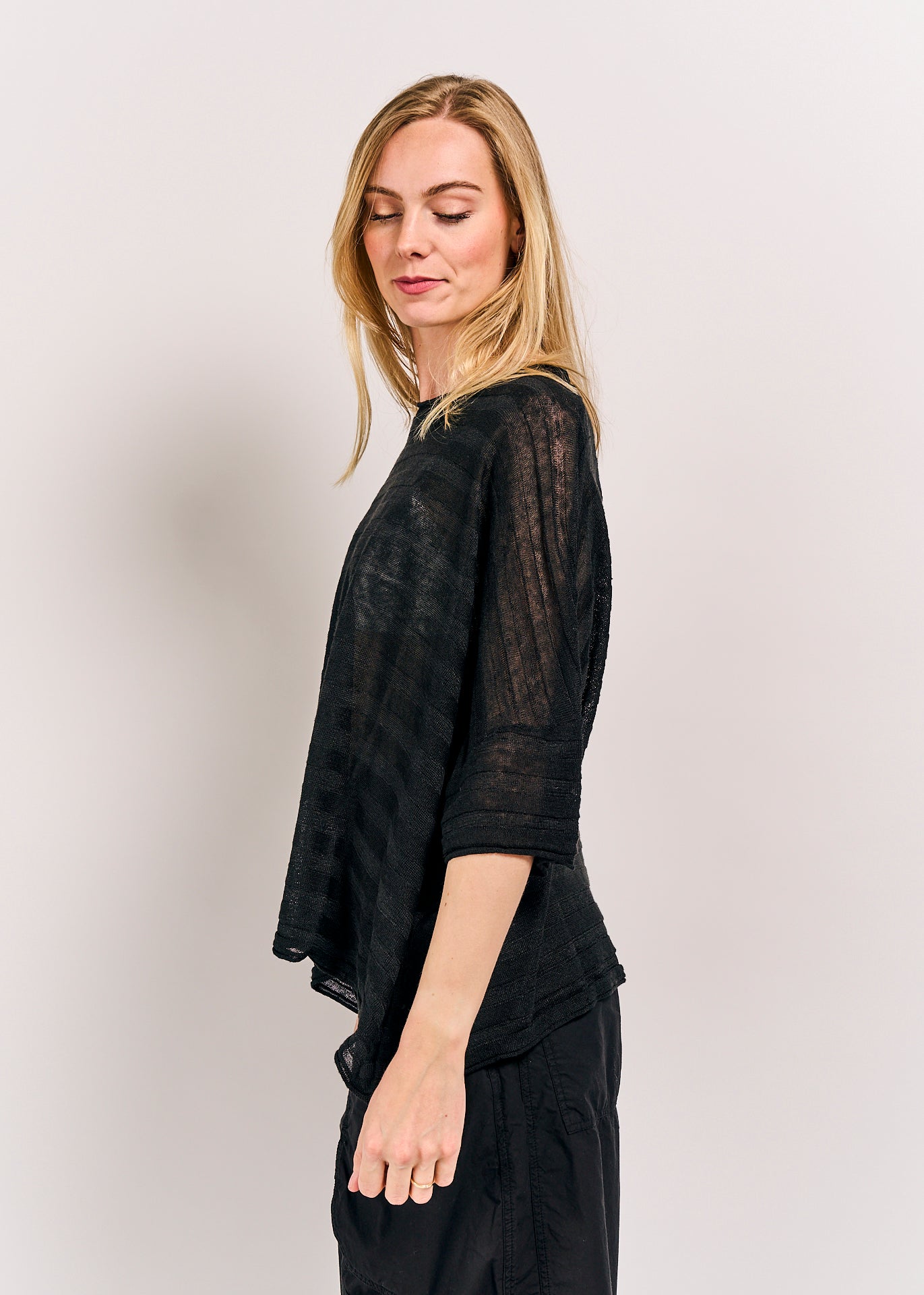 Rundholz Black Label Pullover Black