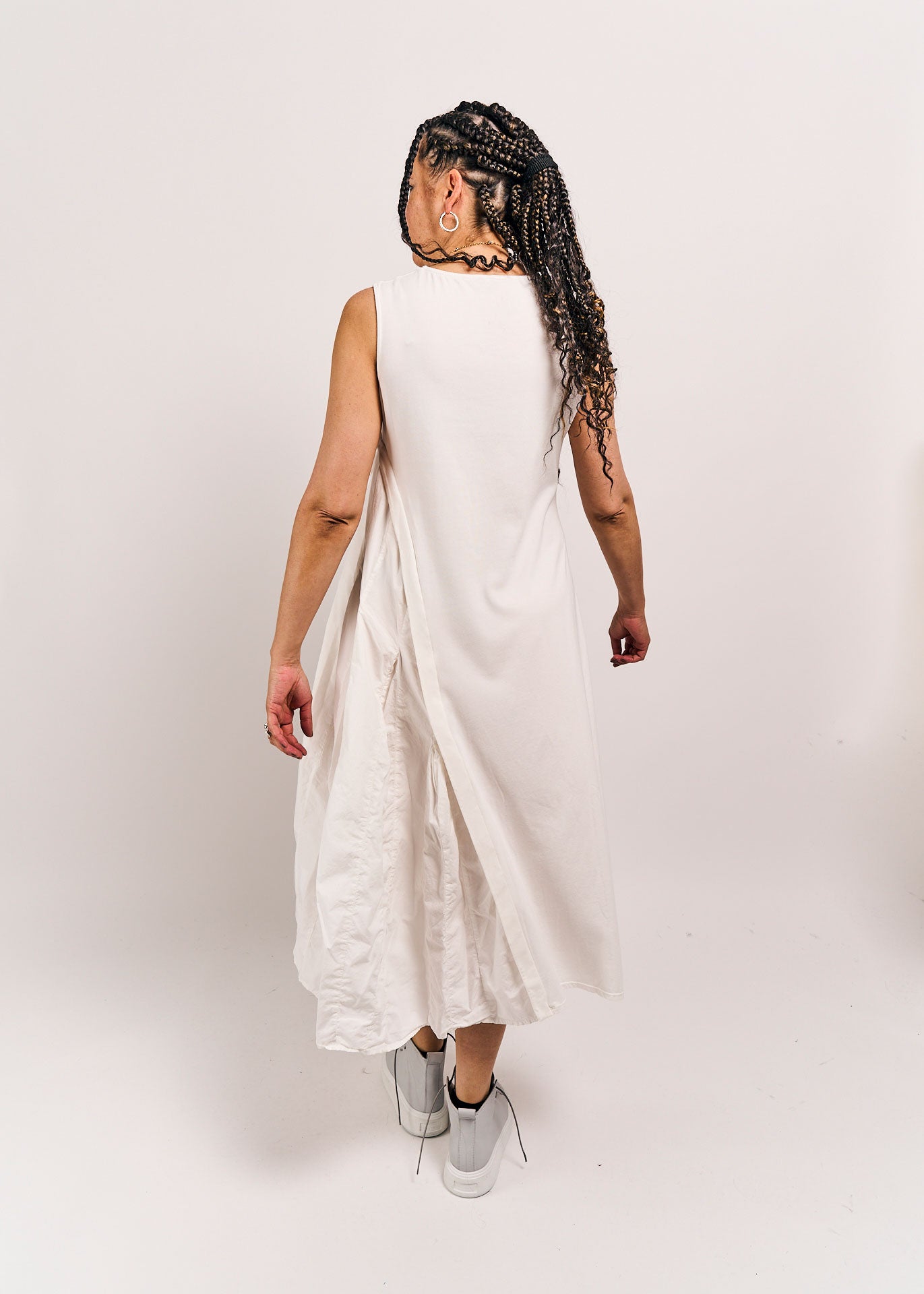 Rundholz Black Label Dress Offwhite