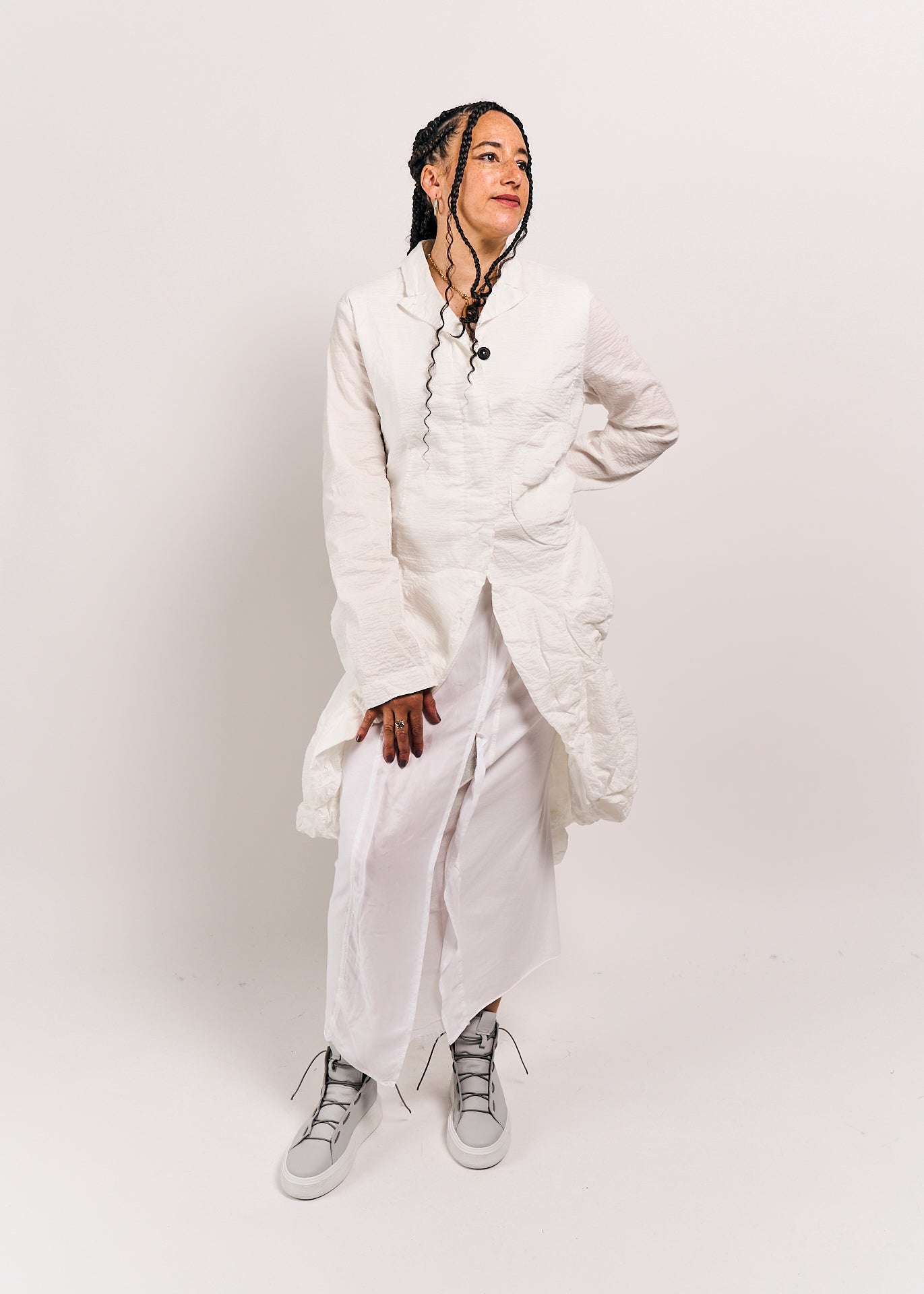 Rundholz Mainline Coat Starwhite