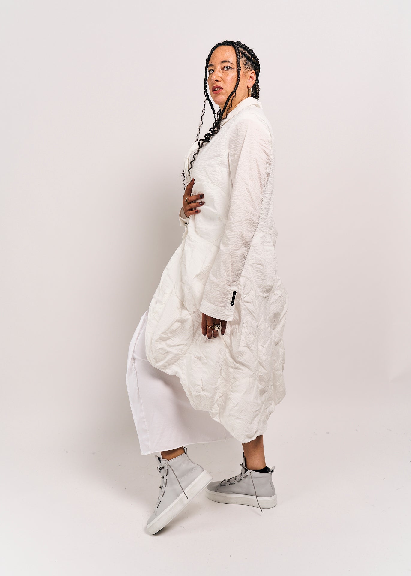 Rundholz Mainline Coat Starwhite