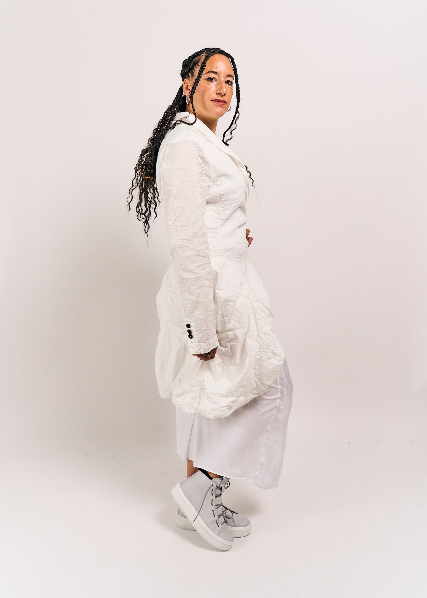 Rundholz Mainline Coat Starwhite