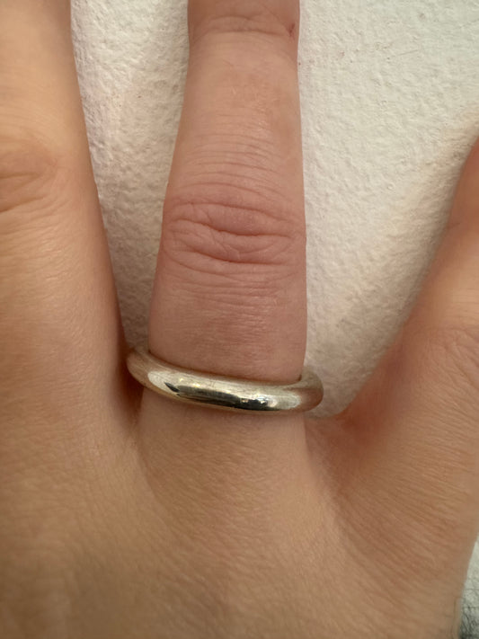 Darkgem Ring Silver 3,5 mm