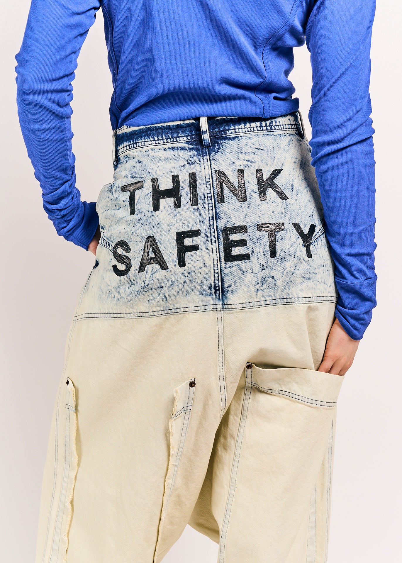 Rundholz DIP broek denim 2030115-bleachwash