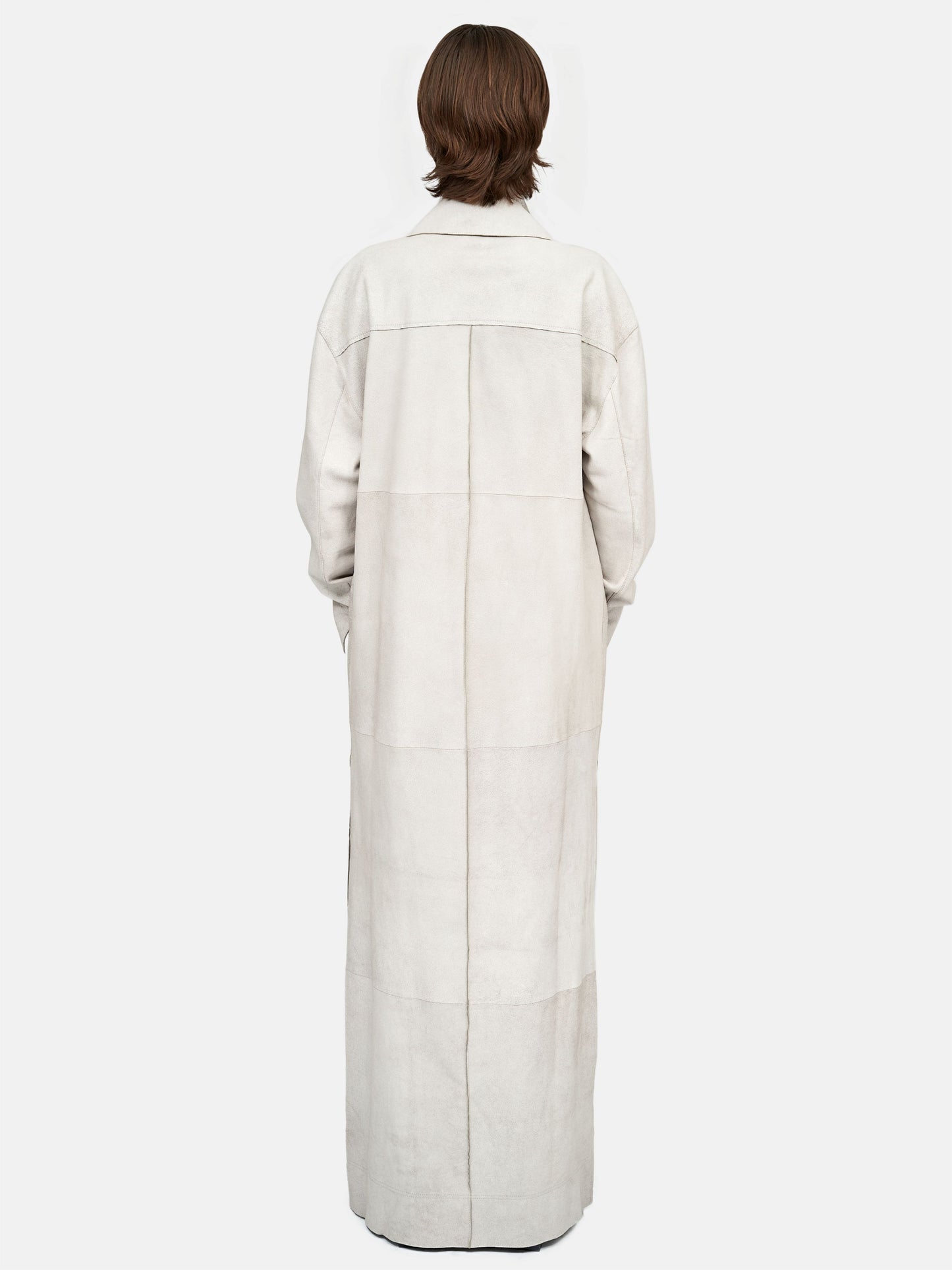 Van Der Wilt Maxi Coat Chalk Crackle 6086