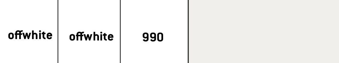 Rundholz Black Label Skirt Offwhite