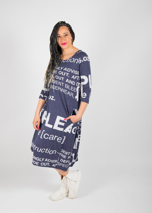Rundholz Black Label Dress Azur Print