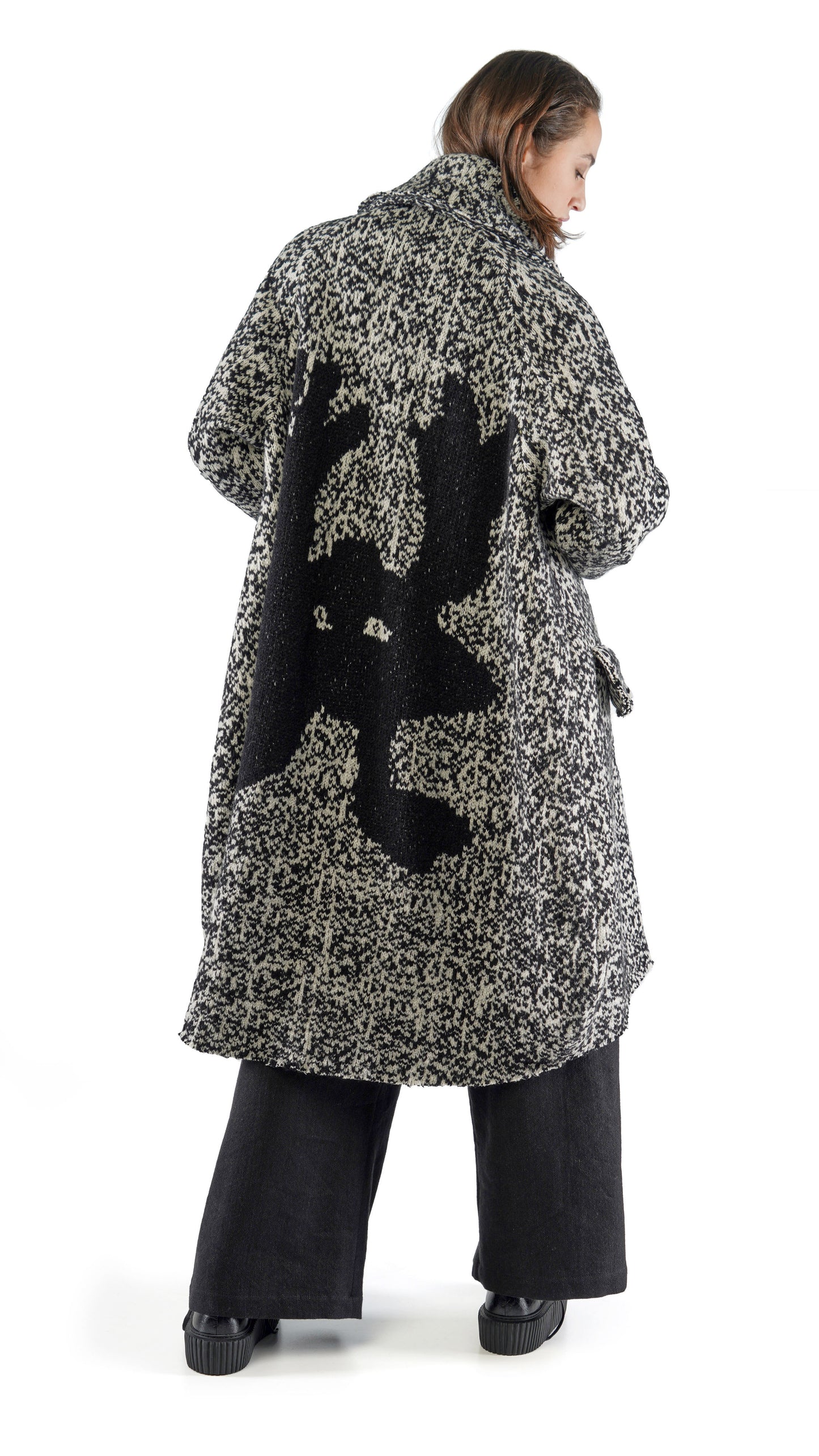 PRE-ORDER Rundholz Mainline Coat Bone Jacquard