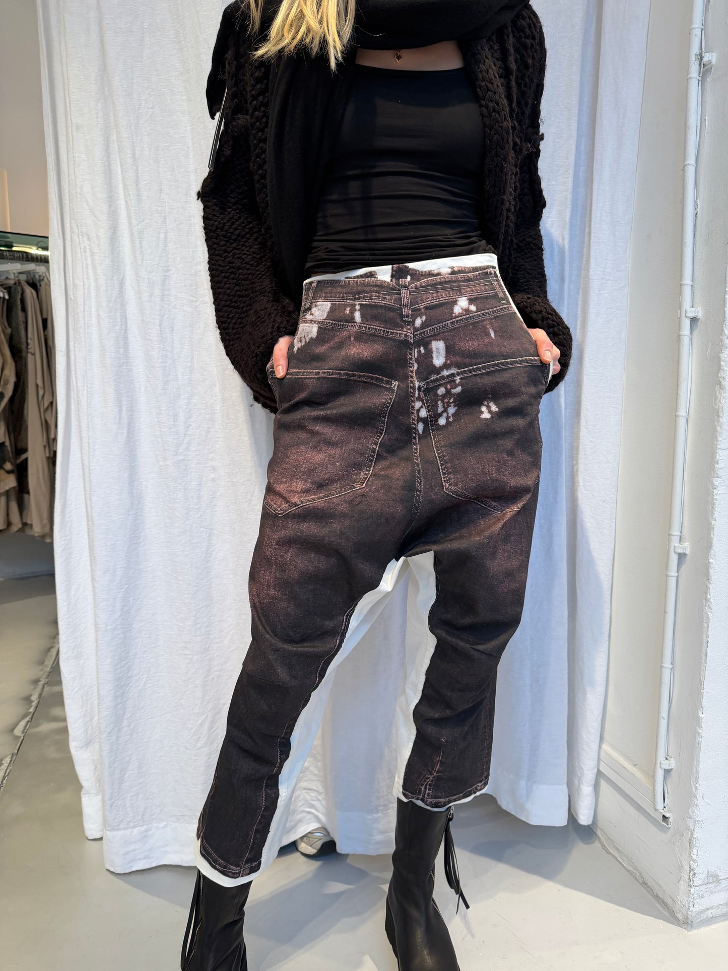 Rundholz DIP Trousers Brown Print