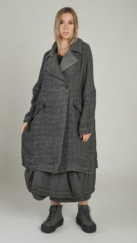 Rundholz Mainline Coat Straw Cloud