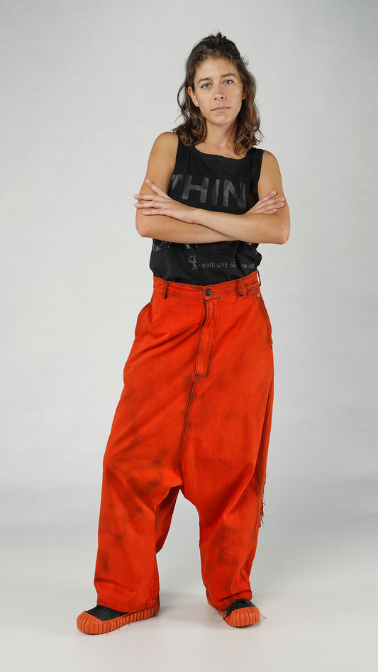 Rundholz DIP Trousers Mandarine Dye