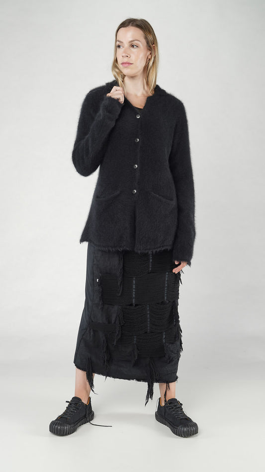 Rundholz DIP Racoon Cardigan Mandarine