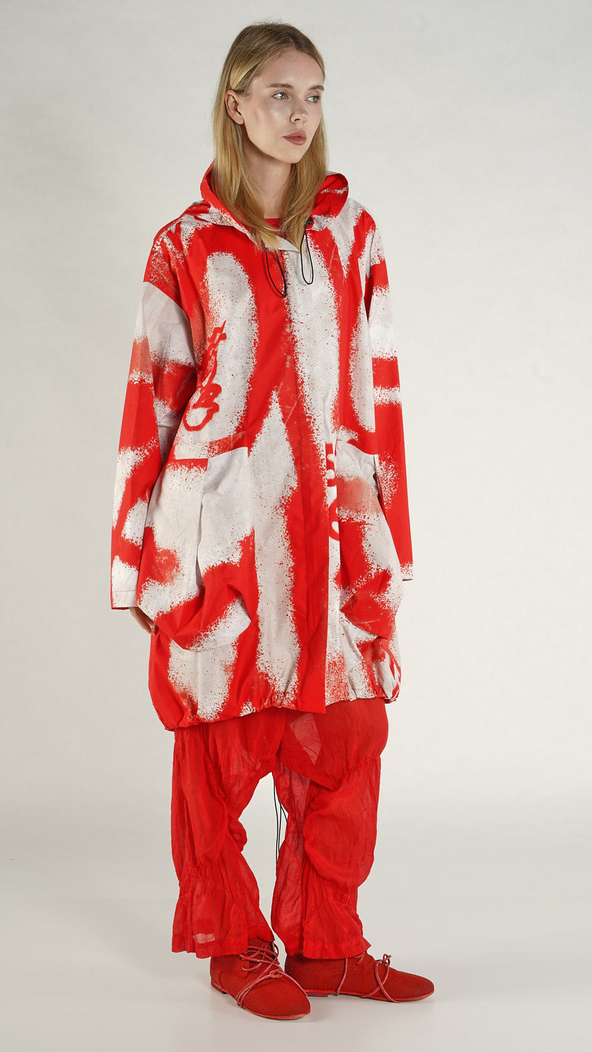PRE-ORDER Rundholz Mainline Coat Ketchup Print