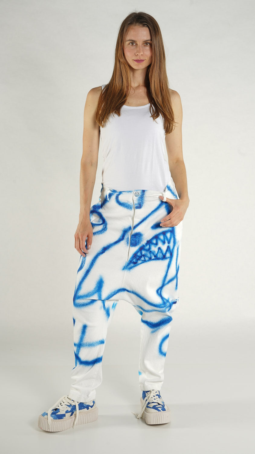 Rundholz Mainline Trousers Graffiti Electric