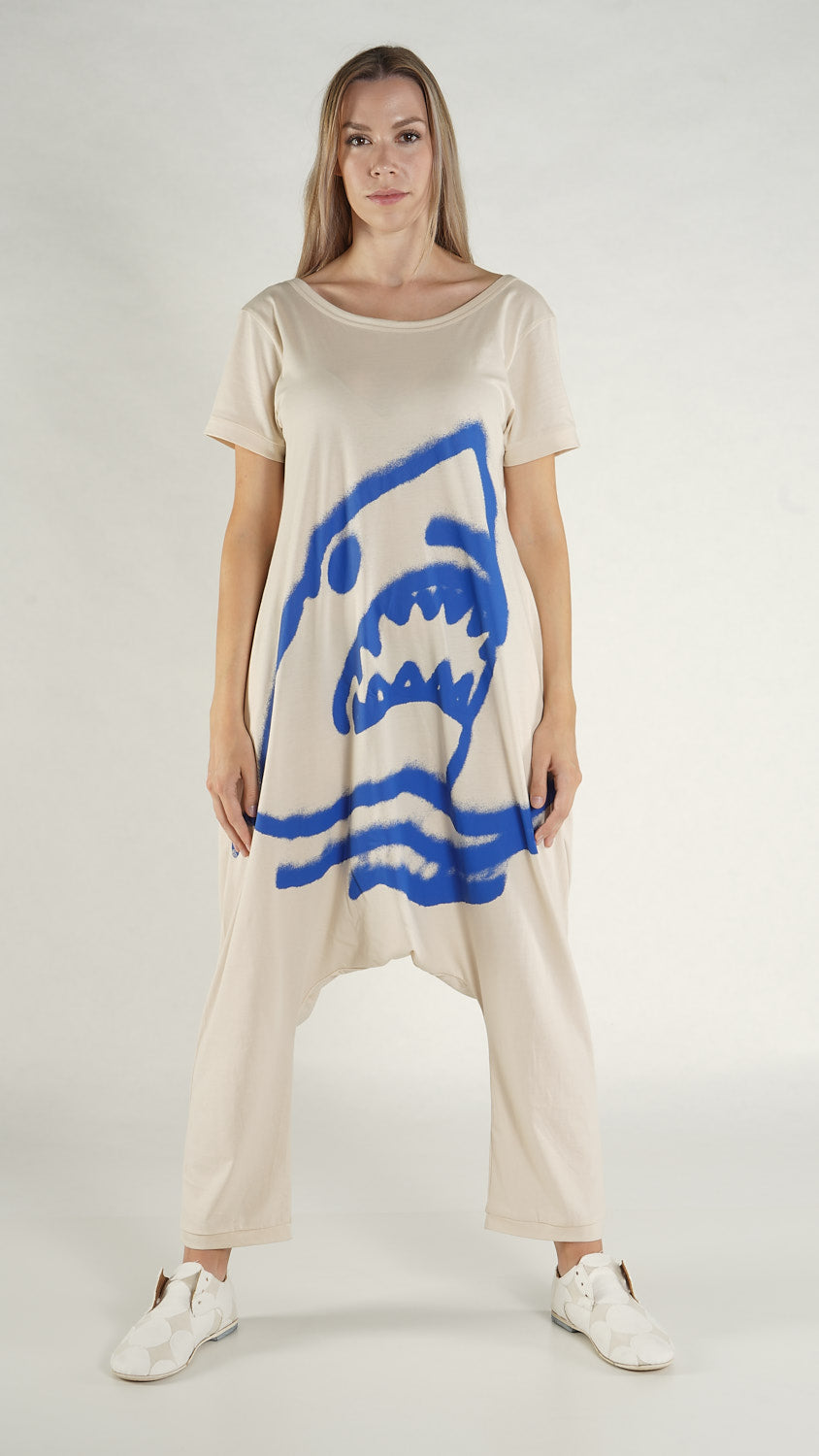 PRE-ORDER Rundholz Mainline Jumpsuit Marshmallow Print