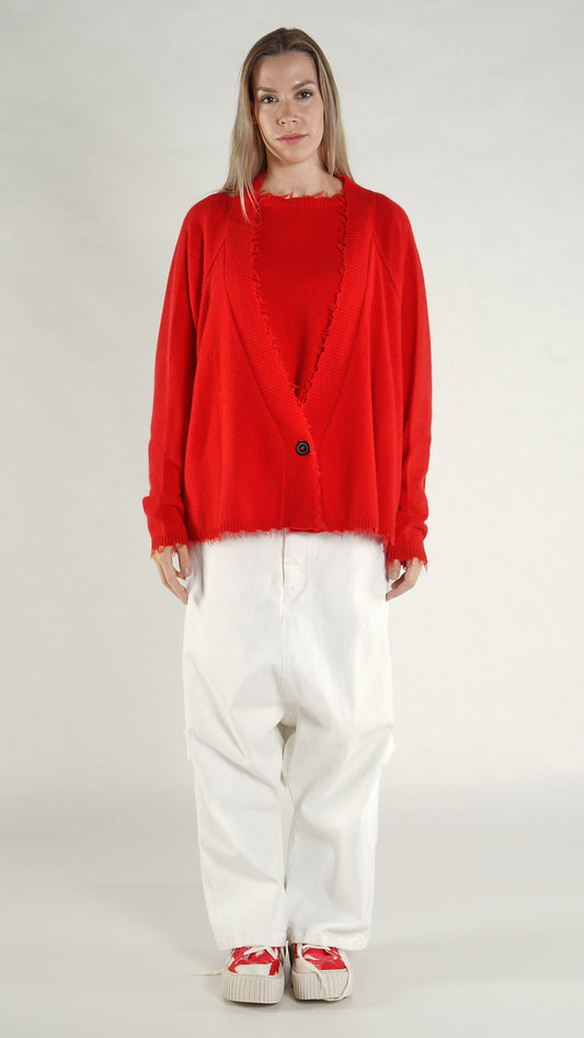 PRE-ORDER Rundholz Mainline Cardigan Ketchup