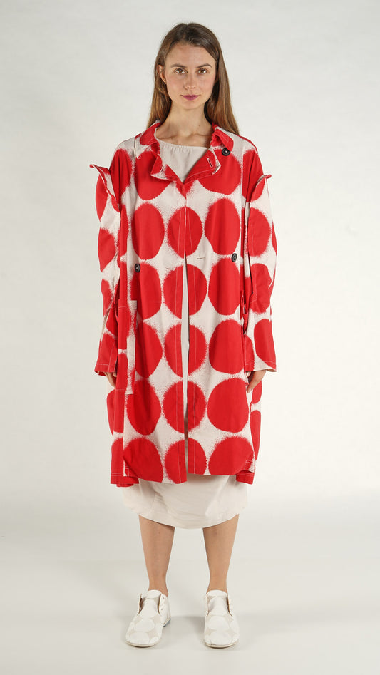 PRE-ORDER Rundholz Mainline Coat Ketchup Print