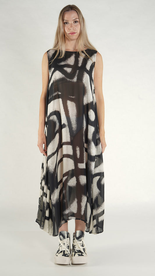 PRE-ORDER Rundholz Mainline Dress Black Print