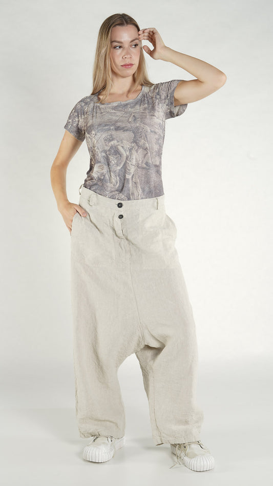 PRE-ORDER Rundholz DIP Trousers Linen Melange