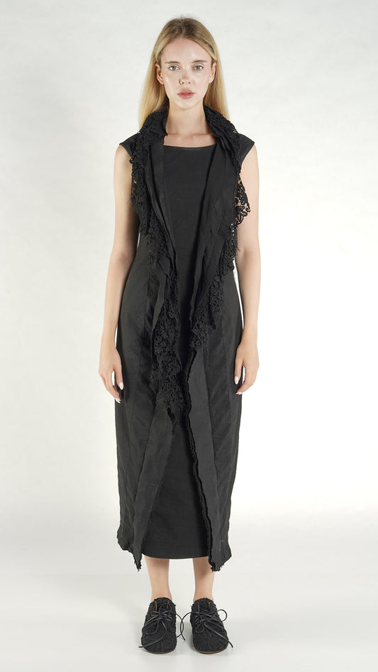 PRE-ORDER Rundholz DIP Dress Black Gloss