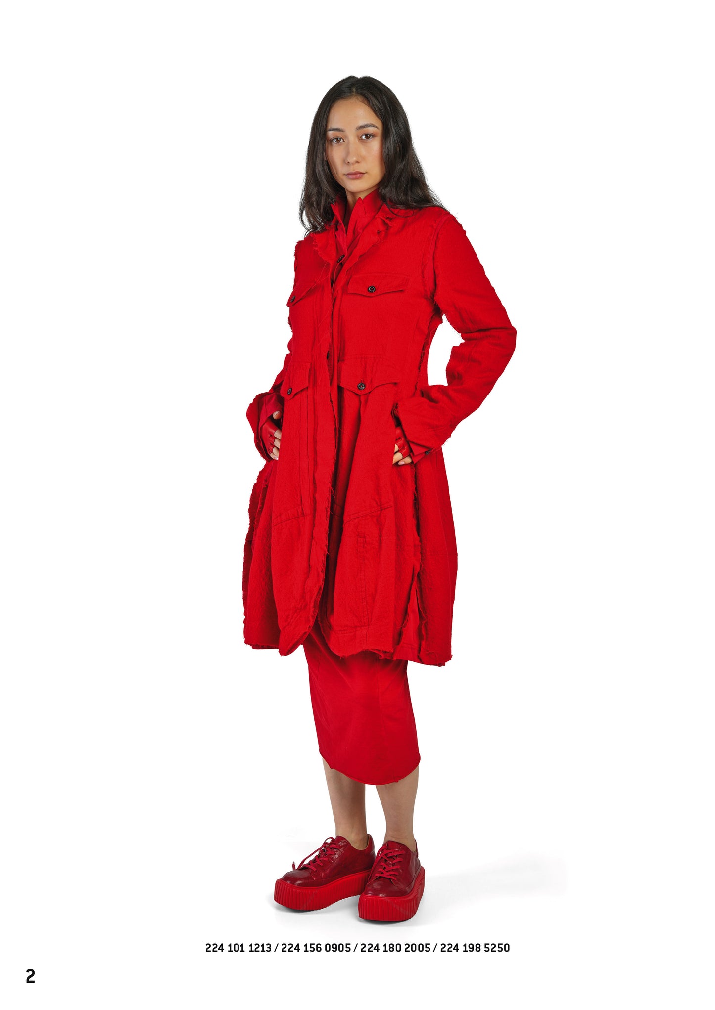 Rundholz Mainline Coat Cardinal