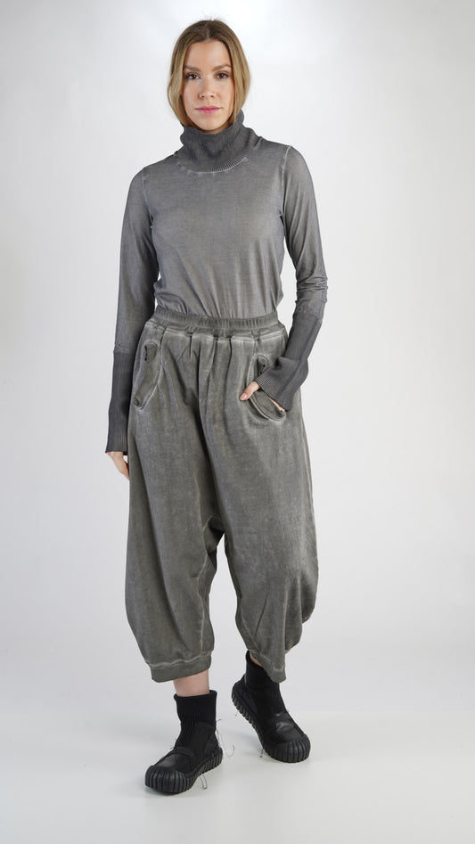 2270106- Rundholz DIP Trousers Coal Cloud