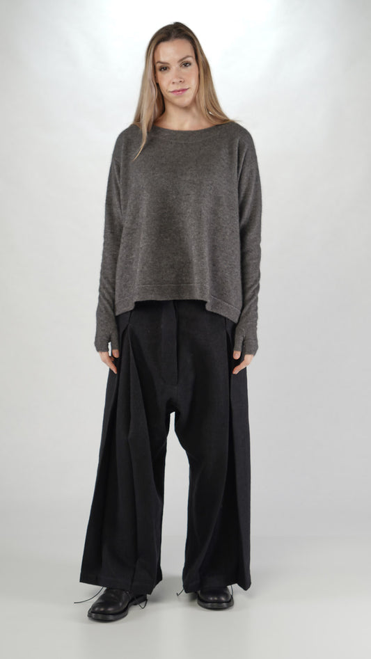 Rundholz Mainline Pullover Crow Melange