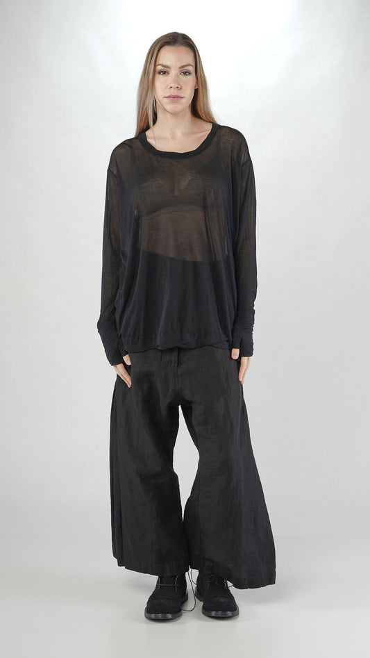 Rundholz Mainline Shirt Bone Black Print