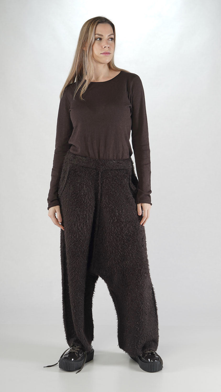 Rundholz Mainline Silk Trousers Black