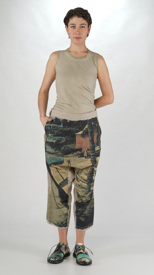 Rundholz DIP Trousers Scene Print