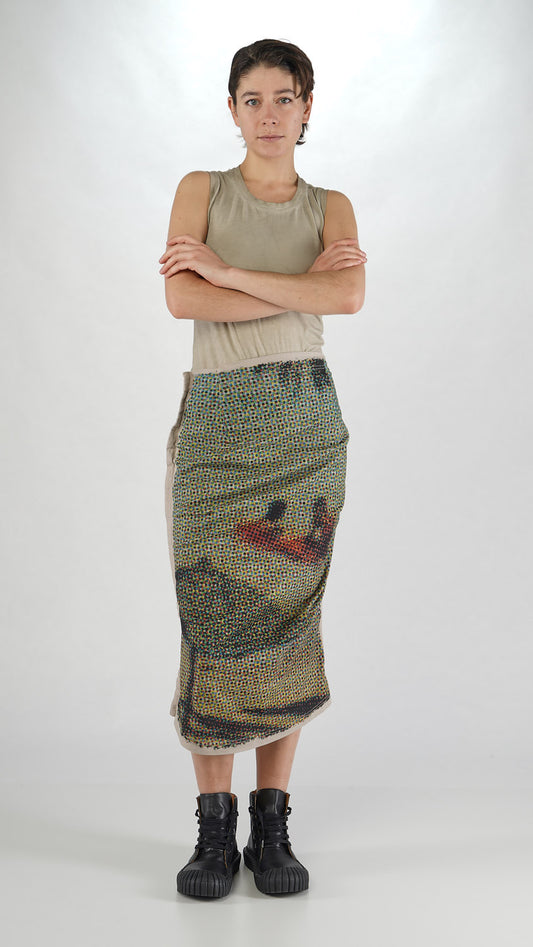Rundholz DIP Skirt Scene Print